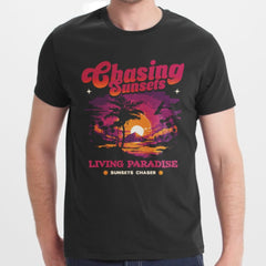 Chasing Sunsets Living Paradise Graphic Print Product