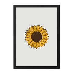 Sunflower Wall Art, Floral Print, Modern Art, Botanical Decor, Minimalist Home Decor, Farmhouse Wall Decor, Flower Art, Sunflower Painting - Tawshia