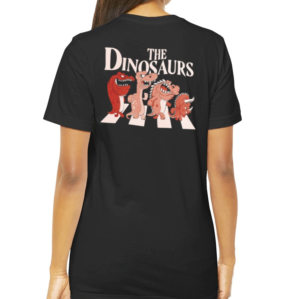 The Dinosaurs Graphic Tee Fun and Quirky Shirt product type