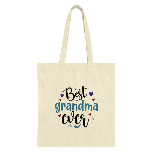 Best Grandma Ever Tote Bag, Grandma Gift, Grandma Shopping Bag, Grandparent Gift, Gifts for Grandma, Grandma Birthday Gift - Tawshia