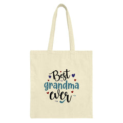 Best Grandma Ever Tote Bag, Grandma Gift, Grandma Shopping Bag, Grandparent Gift, Gifts for Grandma, Grandma Birthday Gift - Tawshia