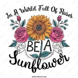 Sunflower Mug, Floral Mug, Inspirational Quote, Be a Sunflower, Positive Mug, Gift For Her, Cute Coffee Mug - Tawshia