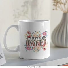 Boutique Owner Floral Design Coffee Mug product