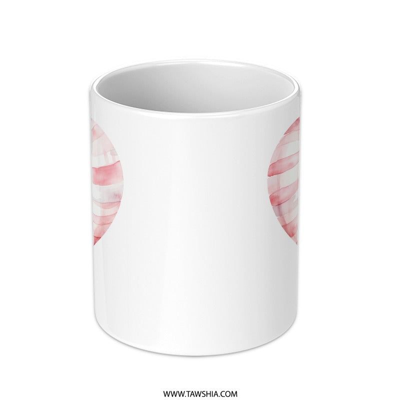 Heart Balloon Mug, Valentine Gift Idea, Unique Coffee Mug, Watercolor Heart Mug, Cute Mug Design, Love Mug, Anniversary Present - Tawshia