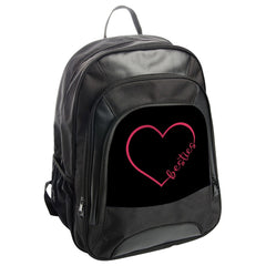 Besties Heart Backpack, Friend Backpack, BFF Backpack, Friendship Gift, Heart Backpack, Best Friend Gift, Gift for Best Friend - Tawshia