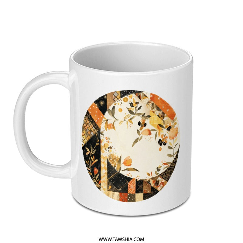 Floral Retriever Mug, Dog Breed Art, Cute Puppy Mug, Pet Lover Gift, Dog Mom Mug, Unique Coffee Mug, Retriever Gifts - Tawshia