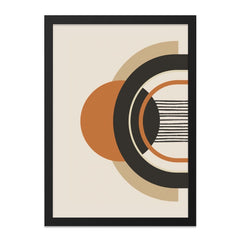 Abstract Geometric Wall Art, Mid Century Modern Print, Circle Art Print, Minimalist Decor, Trendy Wall Decor, Scandi Home Decor - Tawshia