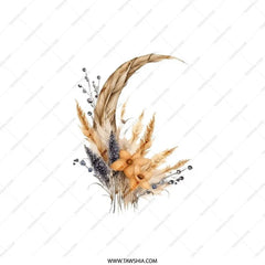 Floral Pillow, Bohemian Pillow, Farmhouse Pillow, Botanical Pillow, Neutral Decor Pillow, Flower Pillow, Beige Pillow, Boho Pillow, Accent - Tawshia