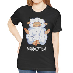 Relaxing Sheep Meditation Graphic Tee product type