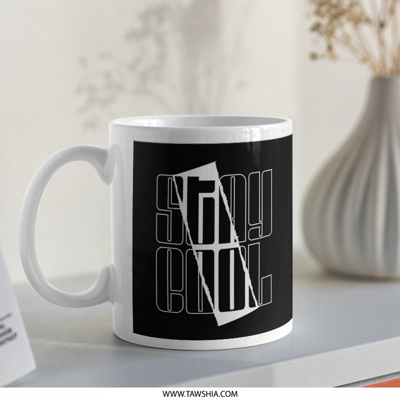 Stay Cool Stylish Minimalist Mug product