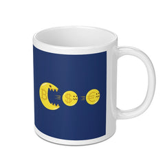 Bitcoin Eating Dollar and Euro Design Mug product