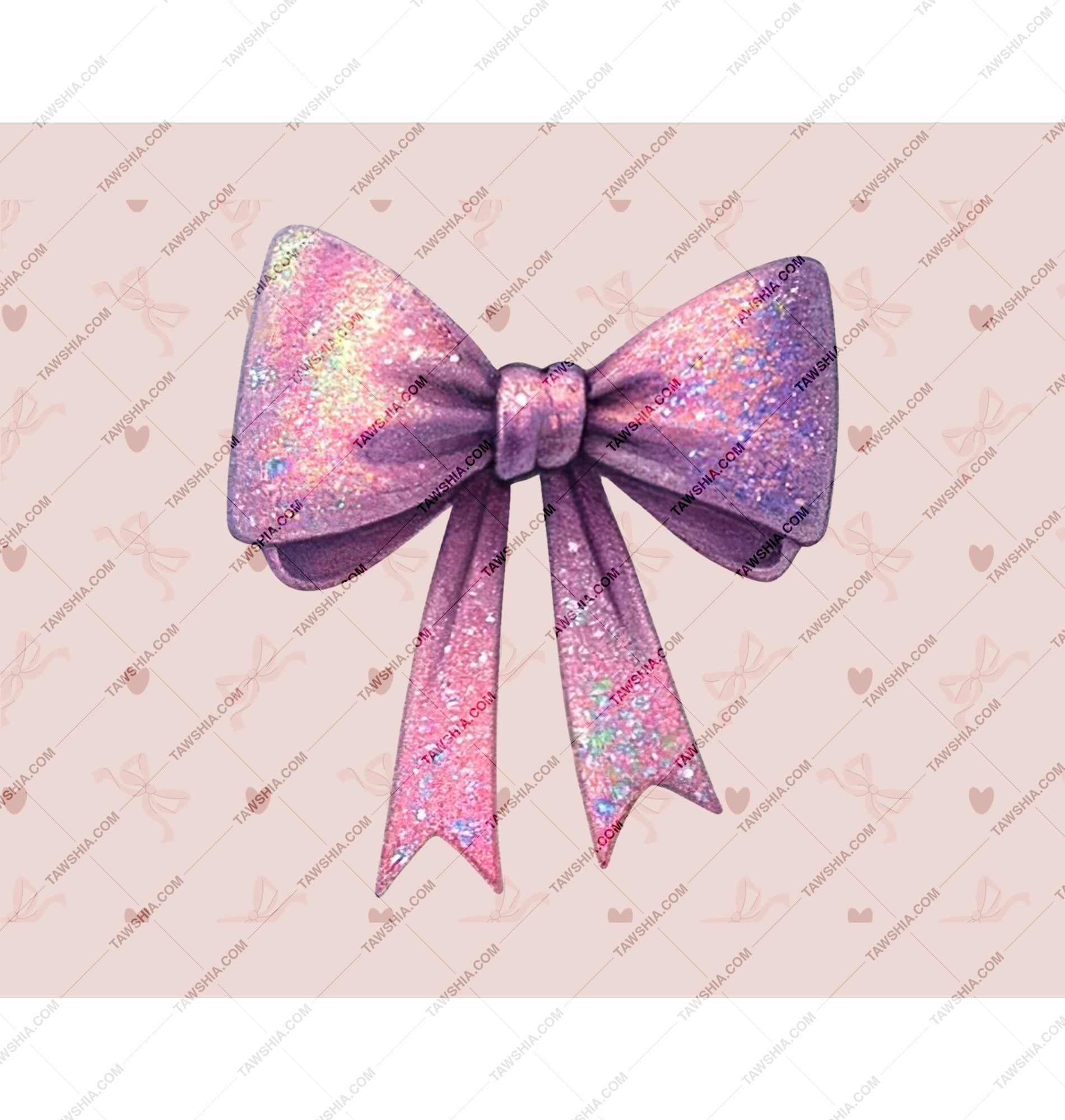 Glittery Multicolor Bowknot Hair Accessory product type