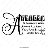 A Friend Mug, Friendship Quote Gift, Best Friend Present, Loving Friend Mug, Cute Coffee Mug, Gift for Friends, Friendship Mug - Tawshia