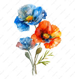 Vibrant Floral Artistic Painting Beautiful Wall Art product