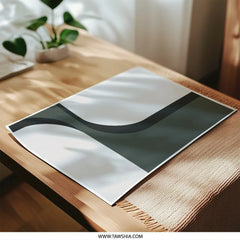 Modern Abstract Art Photographic Print, Geometric Wall Decor, Minimalist Design, Home Office Art, Unique Wall Art, Living Room Decor - Tawshia