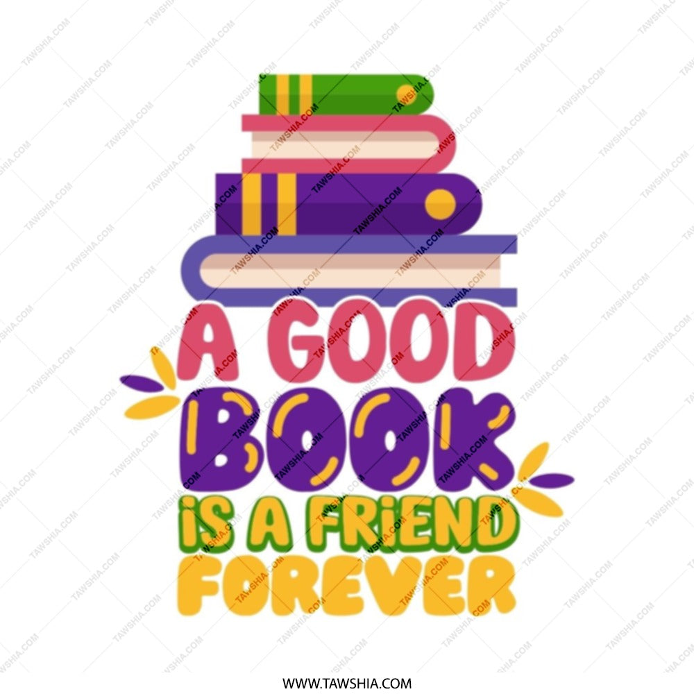 Book Lover Tote Bag, Good Book Friend Forever, Reading Tote, Bookish Gift, Teacher Tote, Librarian Gift, Book Club Tote, Bookworm Tote - Tawshia