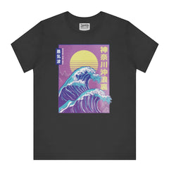 Kanagawa Wave Graphic Tee Black T Shirt product type