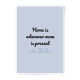 Mom Photographic Prints, Home Quote Art, Mother's Day Gifts, Family Decor, Heart Art Print, Wall Art, Inspirational Quotes - Tawshia
