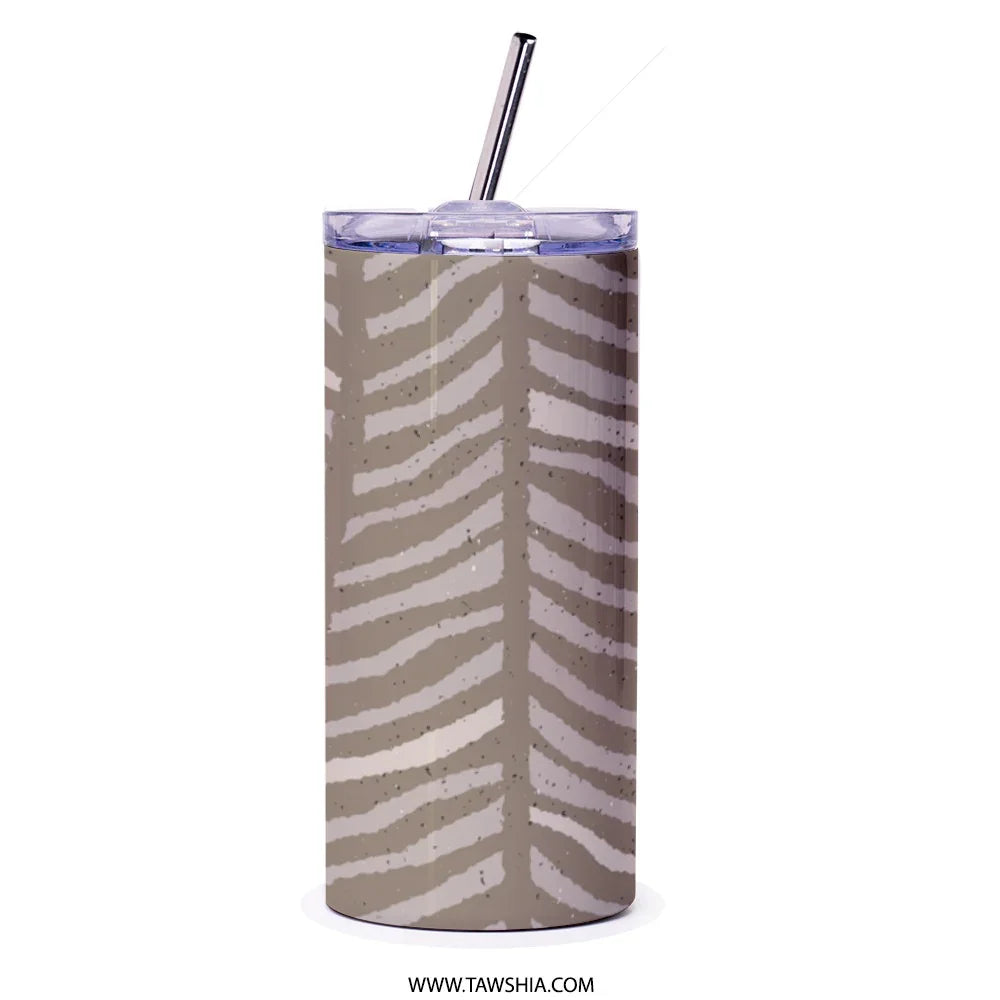 Zebra Stripe Print Insulated Tumbler Cup product