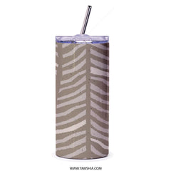Zebra Stripe Print Insulated Tumbler Cup product