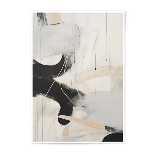 Abstract Art Photographic Print, Modern Wall Decor, Neutral Tone Art, Contemporary Home Decor, Fine Art Print, Minimalist Design - Tawshia