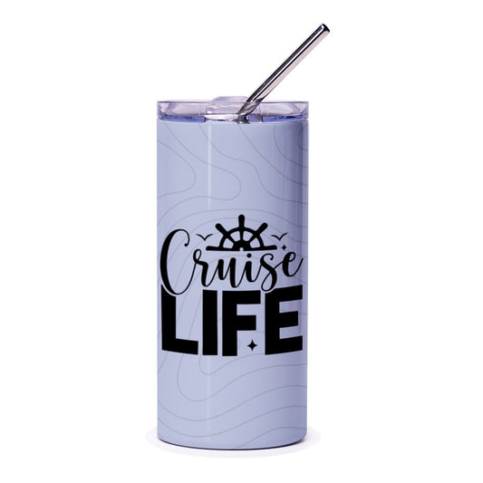 Cruise Life Tumbler, Vacation Tumbler, Travel Tumbler, Cruise Gift, Gift for Cruise Lover, Ocean Tumbler, Sea Tumbler - Tawshia