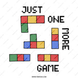 Just One More Game Mug, Retro Gamer Mug, Video Game Mug, Tetris Mug, Gamer Gift, Funny Mug, Pixel Art Mug, Coffee Mug, Tea Mug - Tawshia