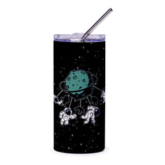 Astronauts and Planet Galaxy Theme Tumbler product