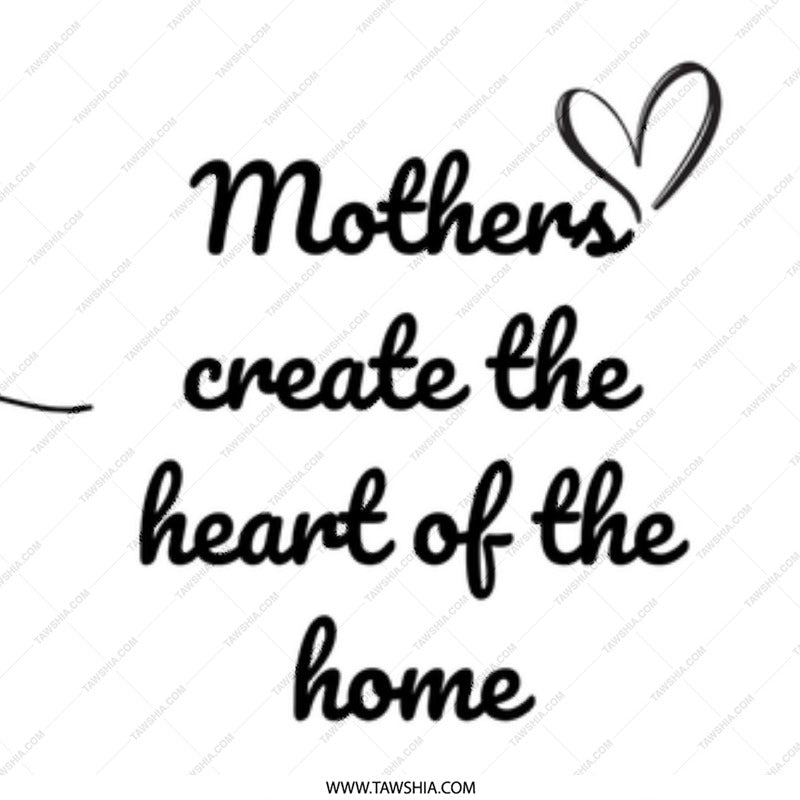 Mothers Create Heart of Home Mug, Mothers Day Gift, Mom Coffee Cup, Heart Design, Kitchen Decor, Cute Mug, Gift For Her, Gift For Mom - Tawshia