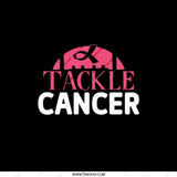 Tackle Cancer Pocket Mirror, Breast Cancer Awareness, Pink Ribbon Support, Gift for Survivor, Portable Makeup Mirror, Cancer Fighter - Tawshia