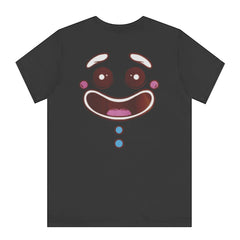 Happy Face with Unique Expression Black Shirt product
