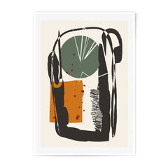 Abstract Photographic Print, Modern Art Print, Geometric Shapes Print, Contemporary Art Print, Wall Decor, Home Decor, Circle, Square - Tawshia