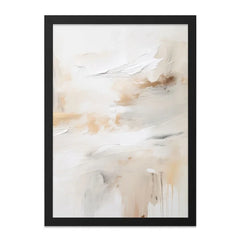Abstract Neutral Wall Art, Beige Painting Print, Modern Textured Art, Minimalist Home Decor, Large Canvas Print, Contemporary Artwork - Tawshia