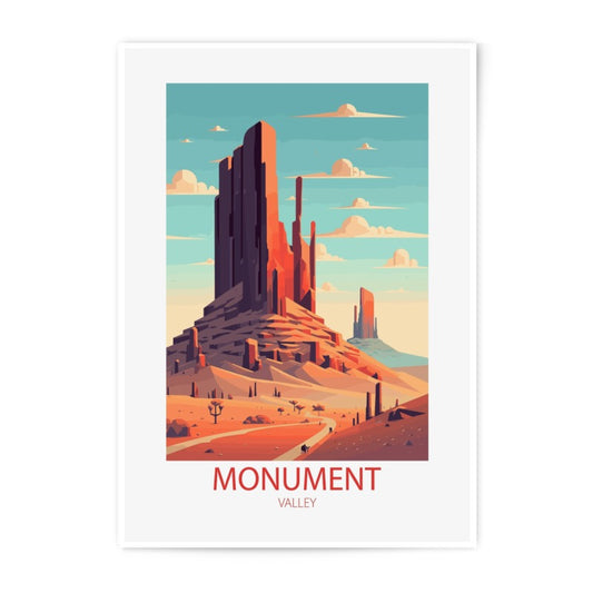 Monument Valley Photographic Print, Desert Landscape Art, Southwest Decor, Buttes Wall Art, Nature Photography, Western Home Decor - Tawshia