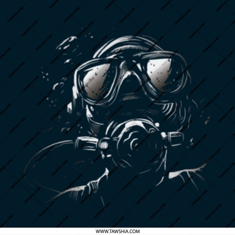 Deep Sea Diving Mask with Snorkel design product