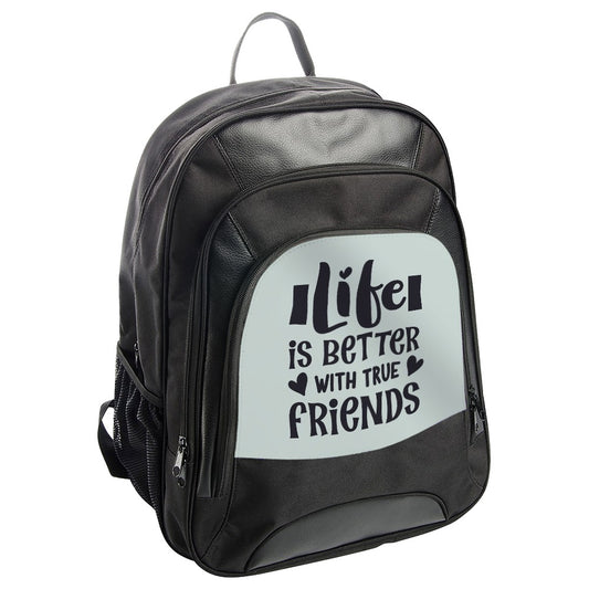 True Friends Backpack, Friendship Gift, Gift for Best Friend, Travel Backpack, School Backpack, College Backpack, Best Friend Backpack - Tawshia