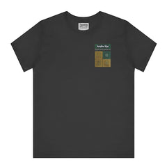 Colorful Graphic Design on Black Short Sleeve Shirt product