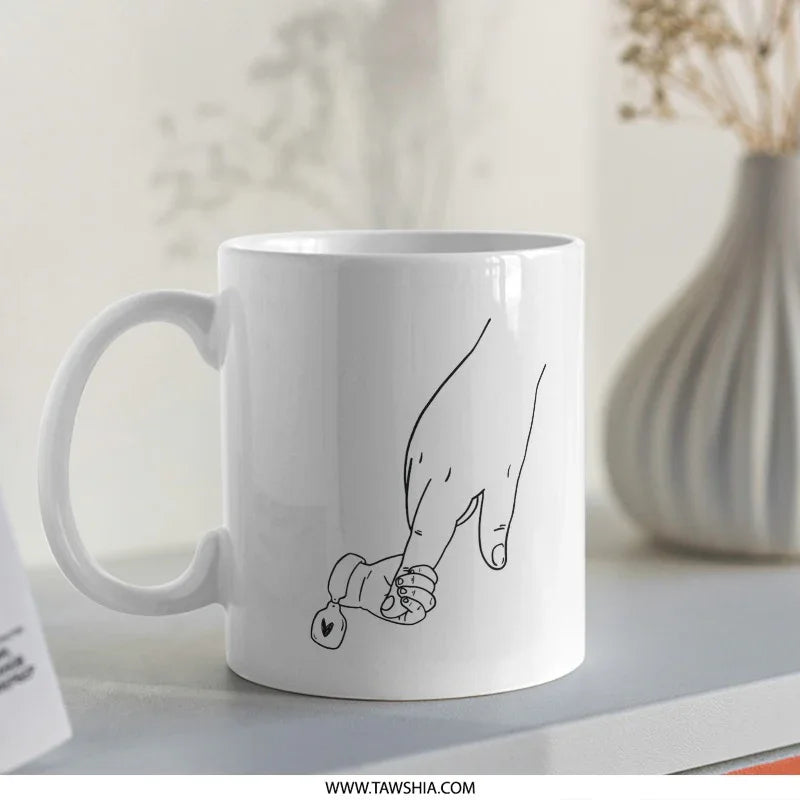 Minimalist Hand Drawing Coffee Mug product