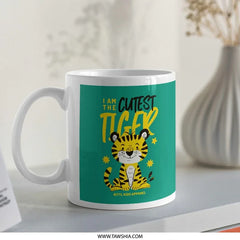 I Am The Cutest Tiger Kids Apparel Mug product