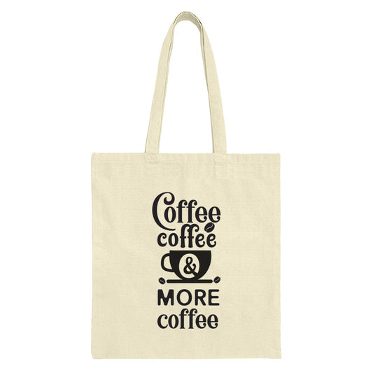 Coffee Lover Tote Bag, Coffee Addict Gift, Coffee Cup Art Tote, Everyday Tote, Shopping Bag, Reusable Grocery Bag - Tawshia