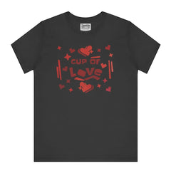 Cup of Love Heart Design Graphic Tee product type