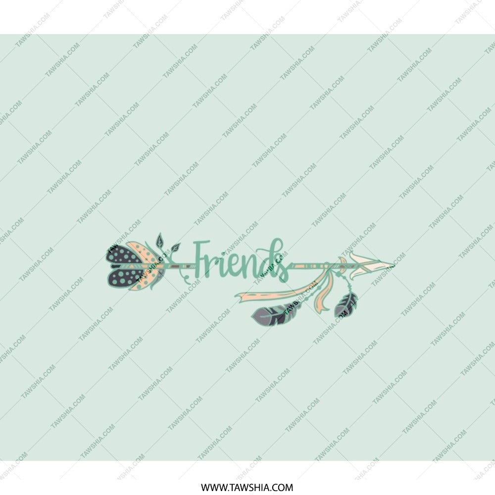Friends Arrow Backpack, Friendship Travel Bag, Best Friends Backpack, Cute Backpack, Friendship Gift, Travel Backpack, School Backpack - Tawshia