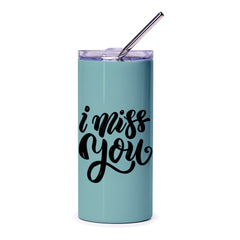 I Miss You Tumbler, Friendship Gift, Long Distance, Missing You Gift, Thinking of You, Care Package, Bereavement Gift, Sympathy Gift - Tawshia