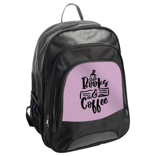 Books and Coffee Backpack, Book Lover Backpack, Coffee Addict Backpack, Stylish Backpack, Everyday Backpack, Gift for Readers - Tawshia