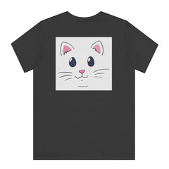 Cute Cat Face Graphic Design T-Shirt product