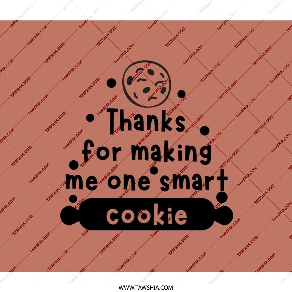 Smart Cookie BackPack, Funny BackPack, Cookie Lover Gift, School BackPack, Book Bag, Appreciation BackPack, Baking BackPack - Tawshia