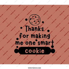 Smart Cookie BackPack, Funny BackPack, Cookie Lover Gift, School BackPack, Book Bag, Appreciation BackPack, Baking BackPack - Tawshia