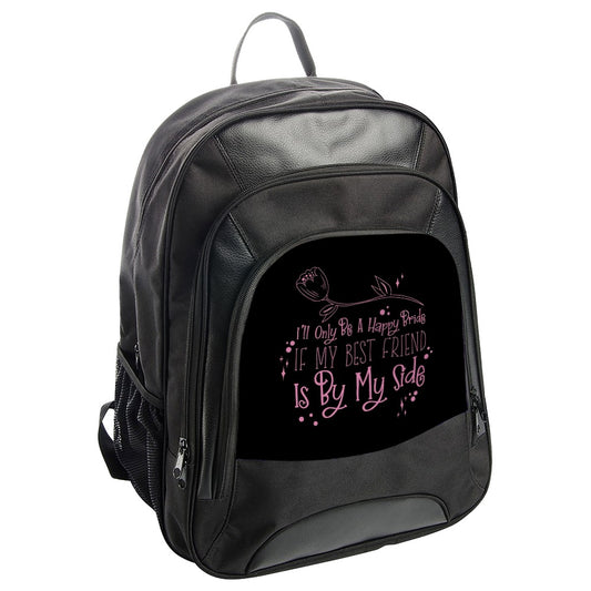 Best Friend Backpack, Friendship Gift, Bridal Party Pack, Happy Bride Backpack, Wedding Day Backpack, Bride Squad Backpack - Tawshia