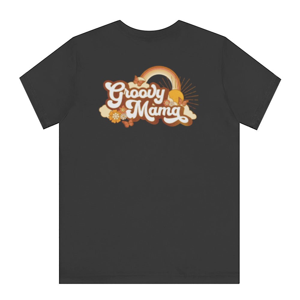 Groovy Mama Retro Style Graphic T-Shirt product type