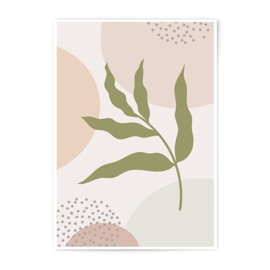 Abstract Botanical Photographic Print, Boho Wall Art, Minimalist Plant Decor, Modern Art Print, Home Decor, Botanical Illustration - Tawshia